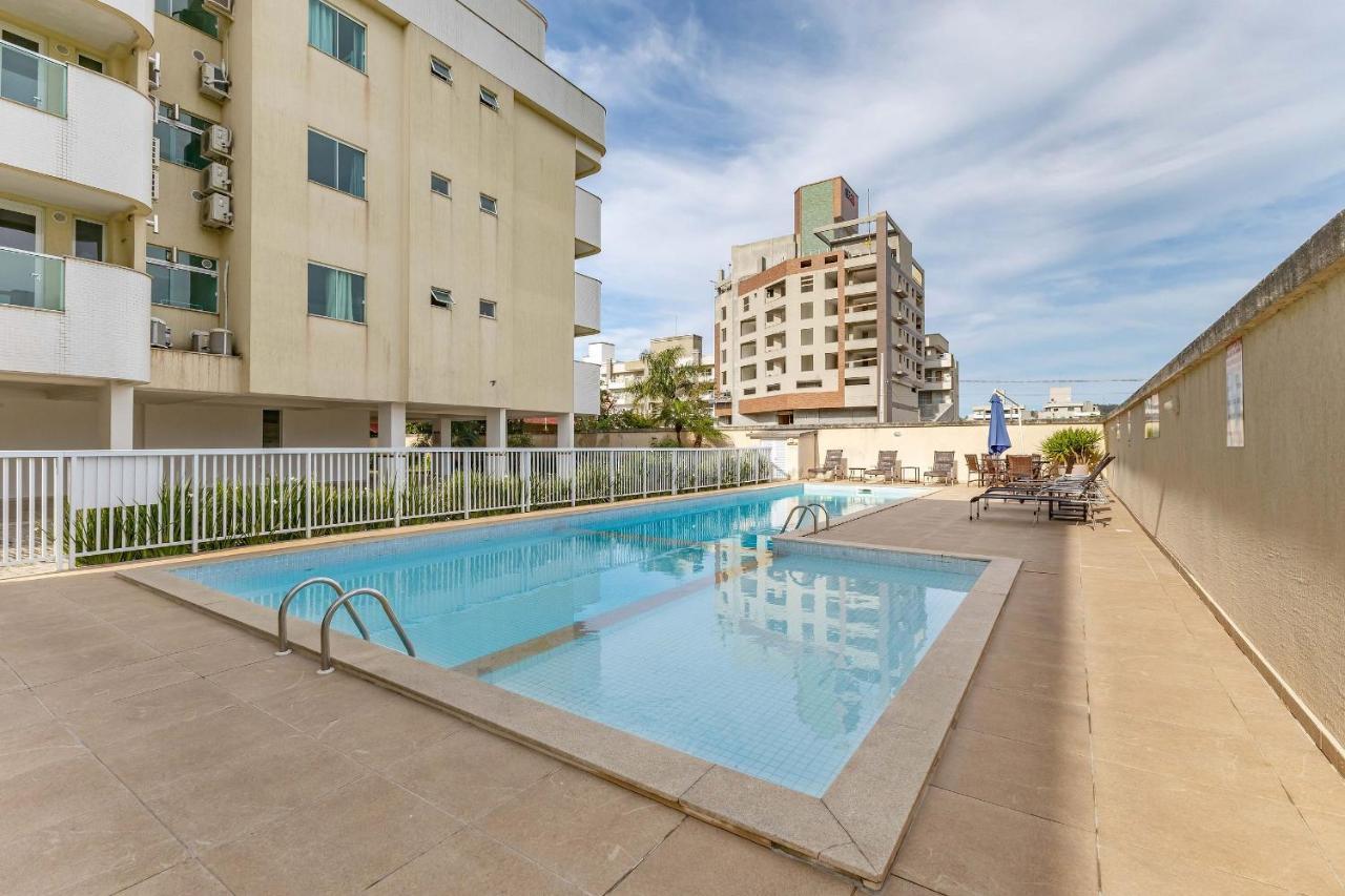 Confortavel Apartamento Em Condominio Com Piscina Bombinhas Exterior foto