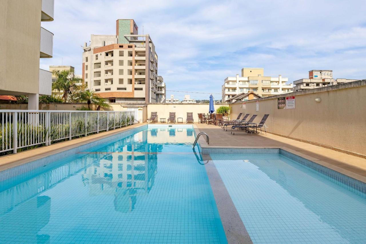 Confortavel Apartamento Em Condominio Com Piscina Bombinhas Exterior foto