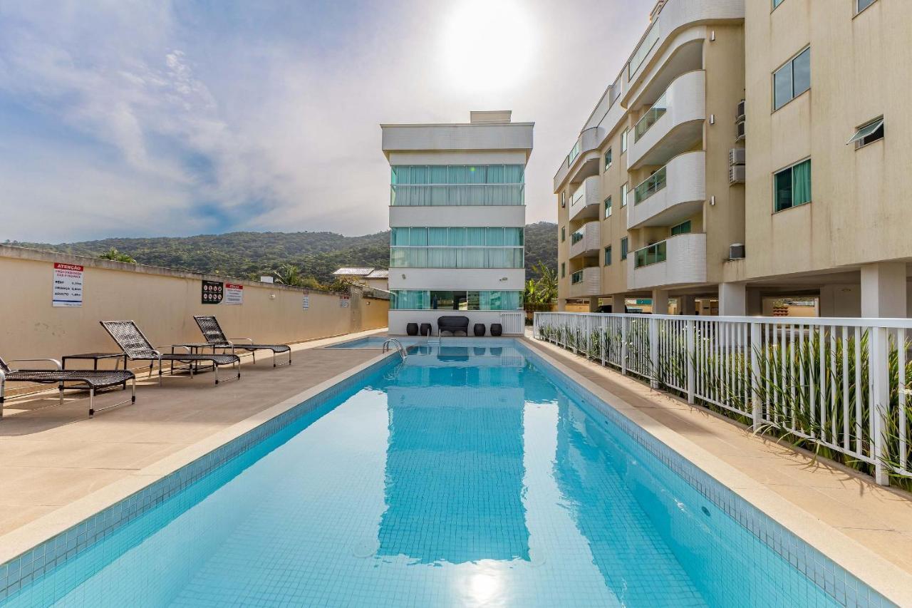Confortavel Apartamento Em Condominio Com Piscina Bombinhas Exterior foto